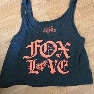 Fox crop top